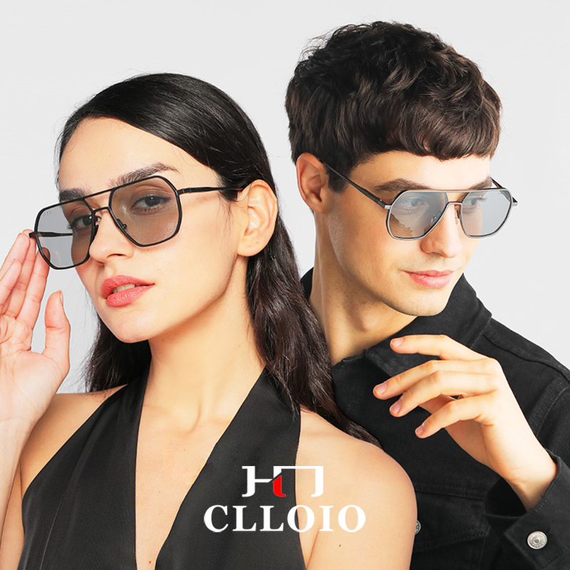 CLLOIO New Fashion Aluminum Ph - Sunglasses Aviator Polarized avaliação e preço