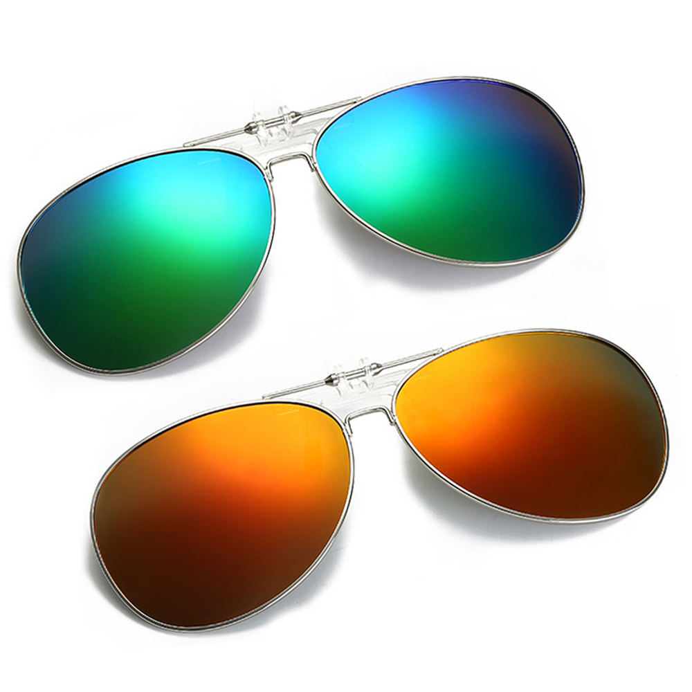Oversized Pilot Clip on Sungla - Sunglasses Aviator Polarized avaliação e preço