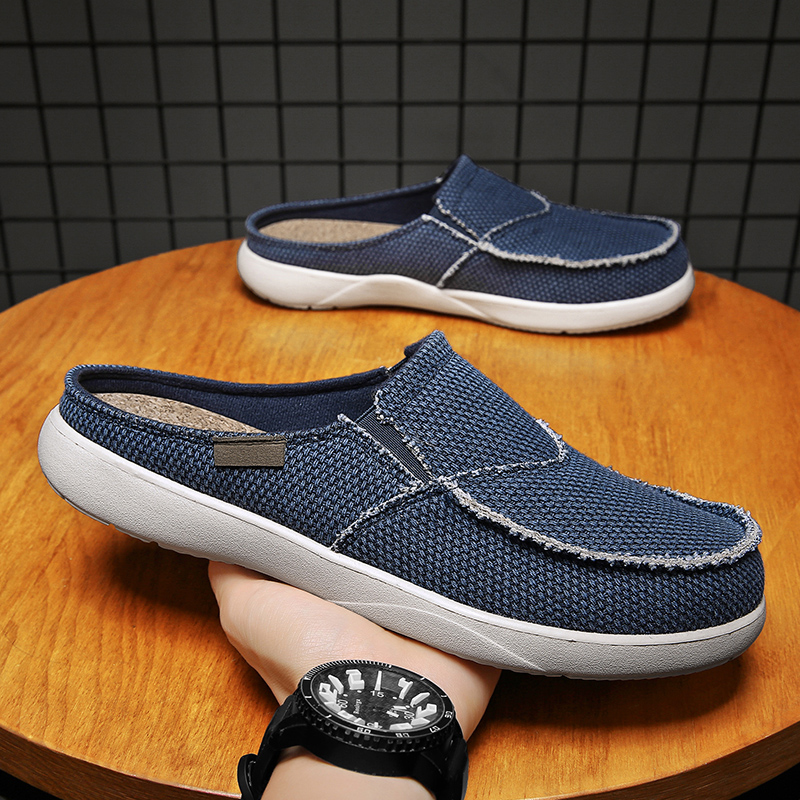 Canvas Slip on Half Shoes for  - Espadrille Slip On avaliação e preço