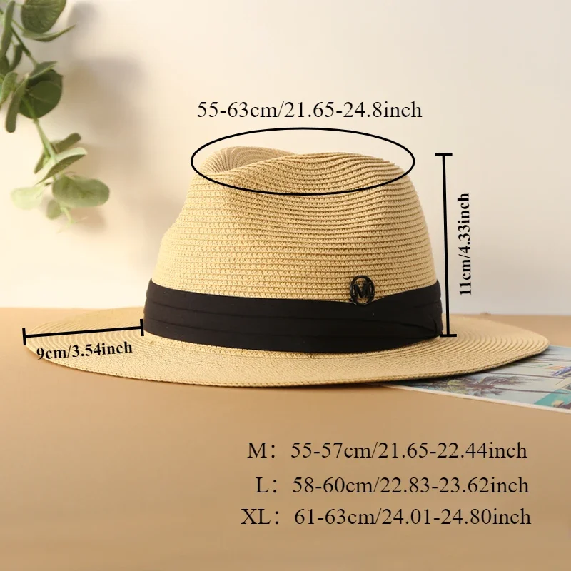Big Size XL 63cm Travel Panama - Bucket Hat Straw avaliação e preço