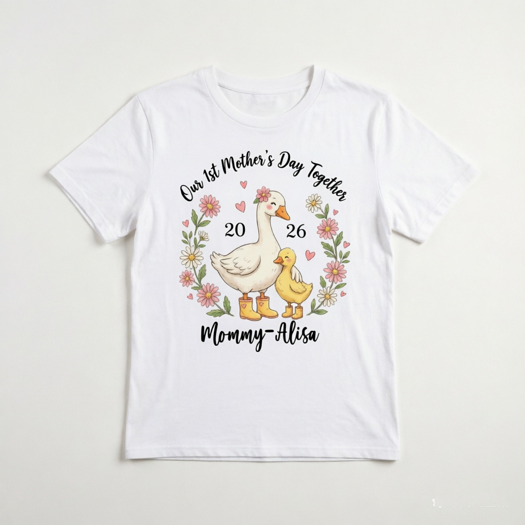 Mommy  Matching Graphic T Shir - Tee Graphic Print avaliação e preço