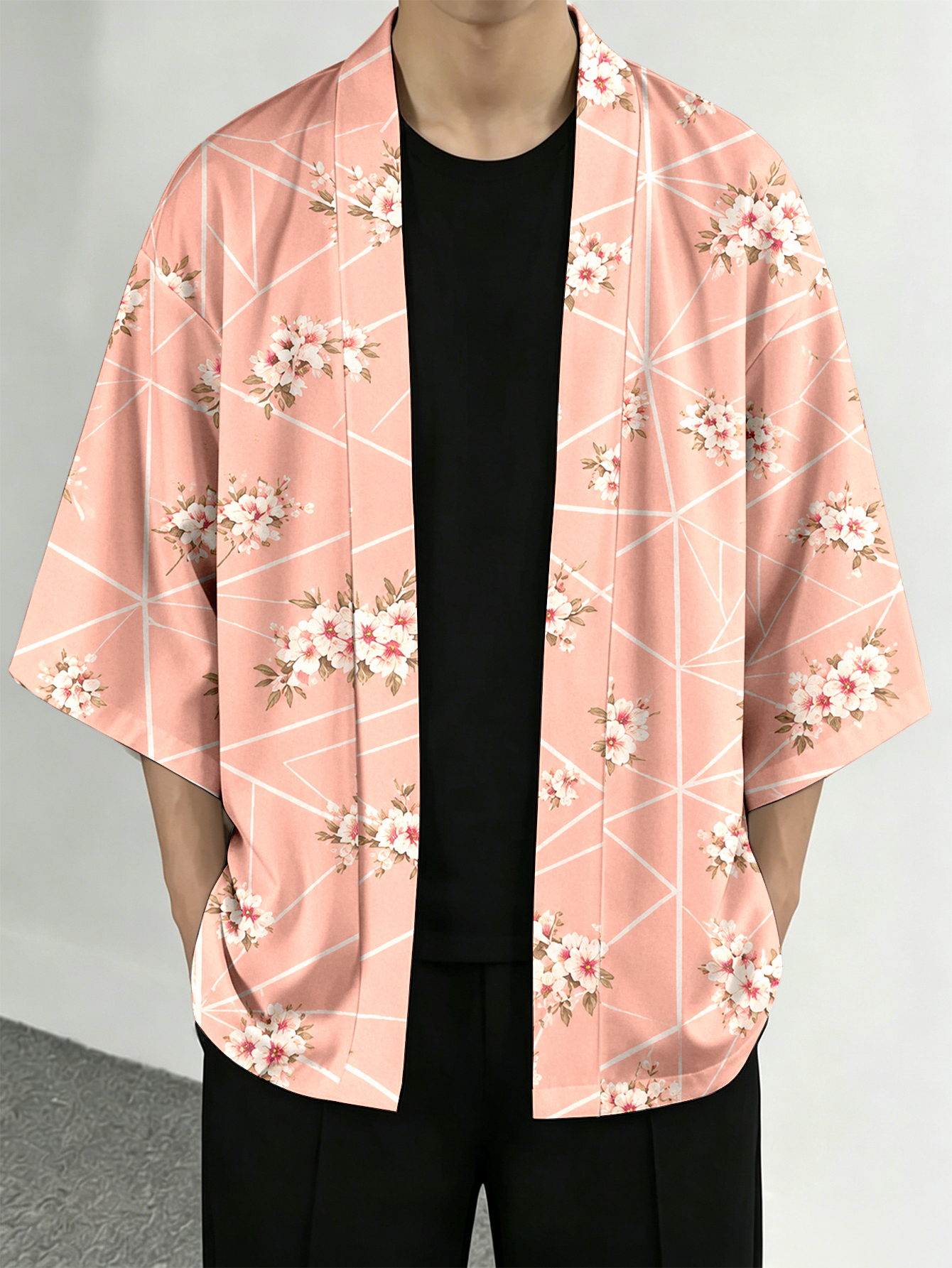 Men's casual top  Sakura Geome - Resort Shirt Floral avaliação e preço
