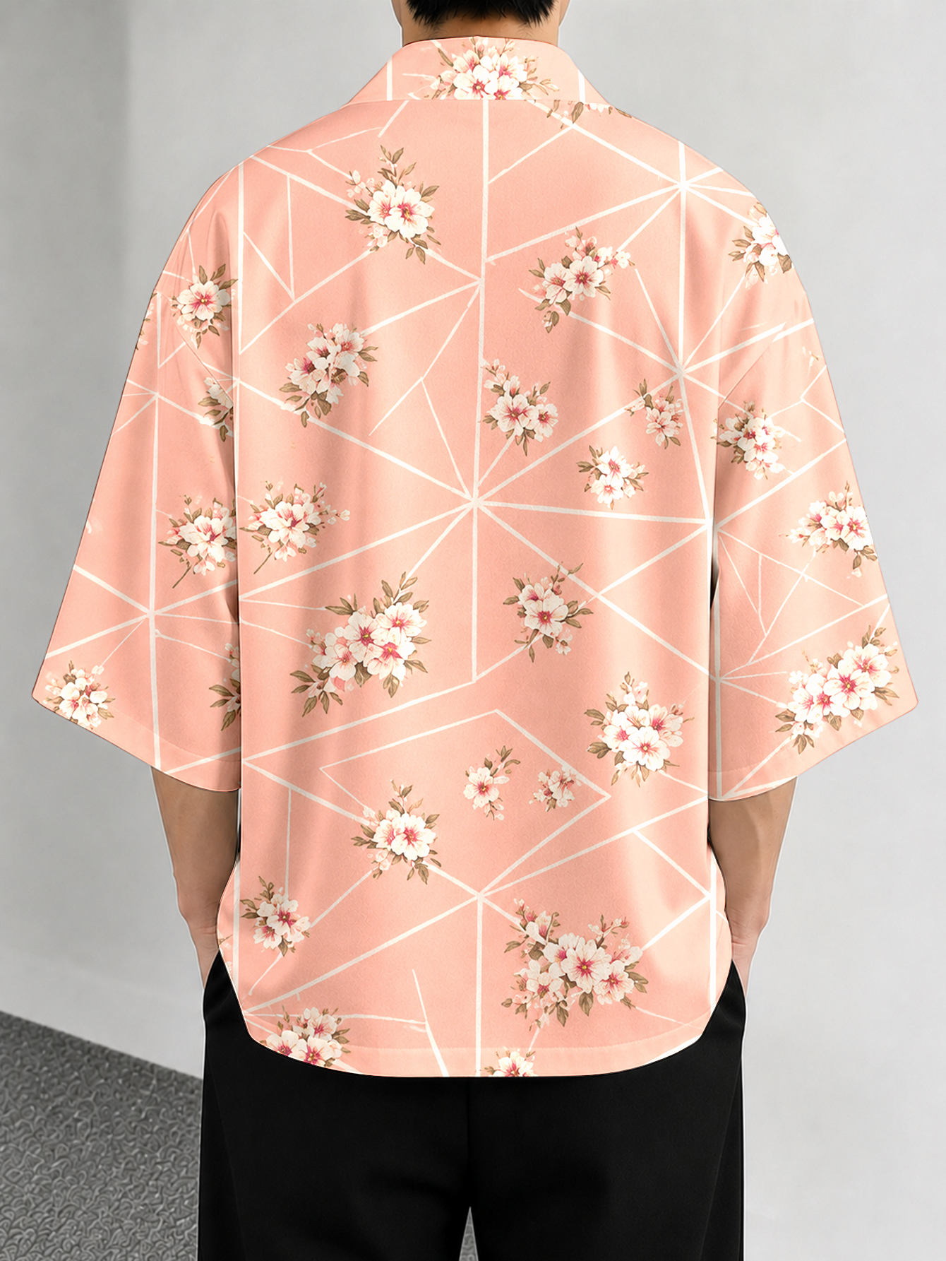 Men's casual top  Sakura Geome - Resort Shirt Floral avaliação e preço