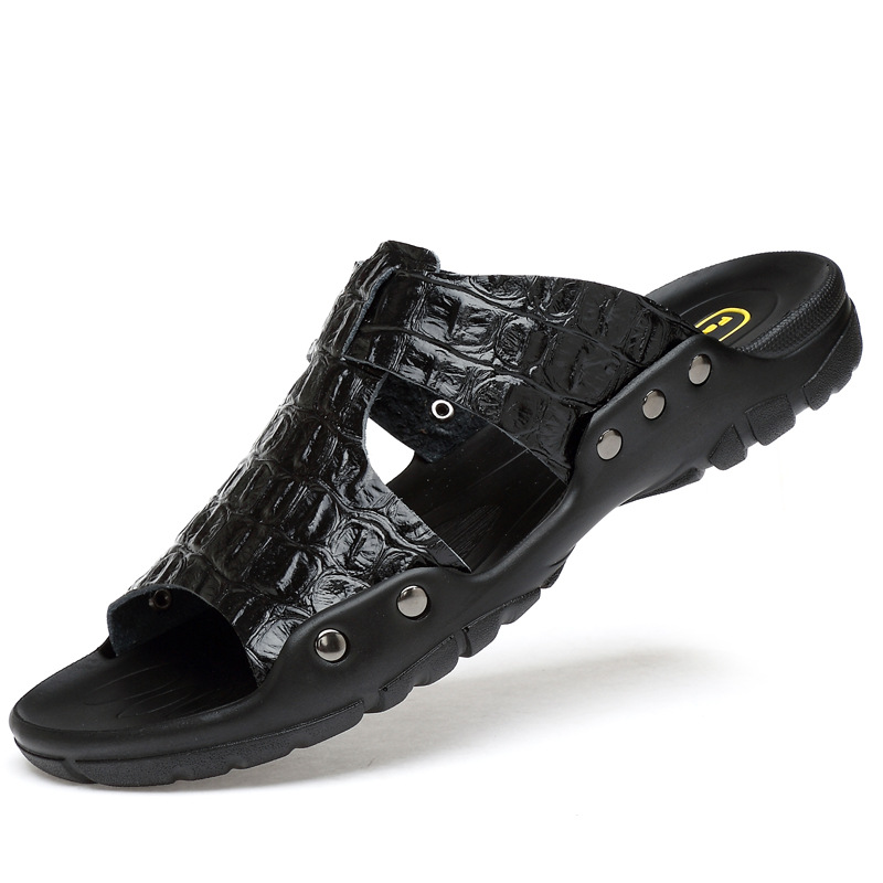 Leather Sandals Men's Comforta - Flip Flop Leather Men avaliação e preço