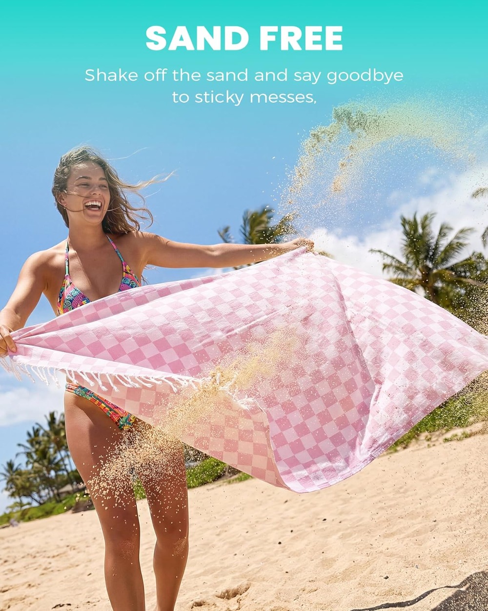 Travel Vacation Essentials Tur - Beach Towel Large avaliação e preço
