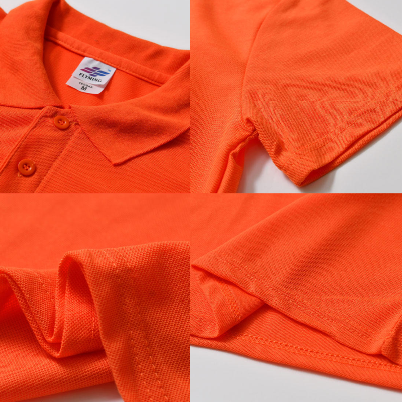 Men's Summer Solid Color Lapel - Polo Shirt Pique avaliação e preço