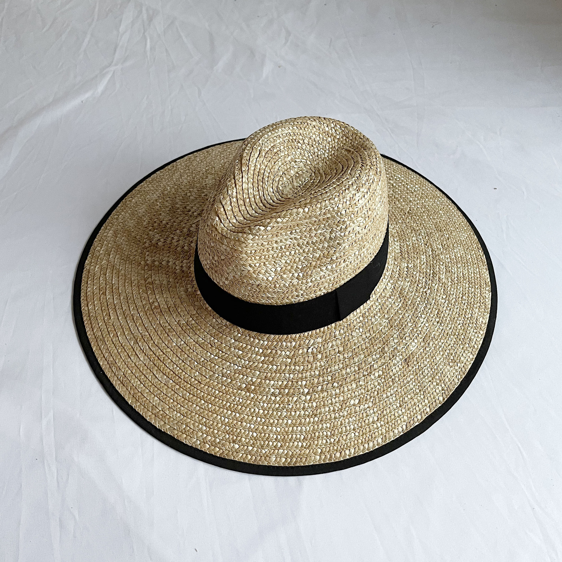 New Natural Straw Panama Hats  - Bucket Hat Straw avaliação e preço