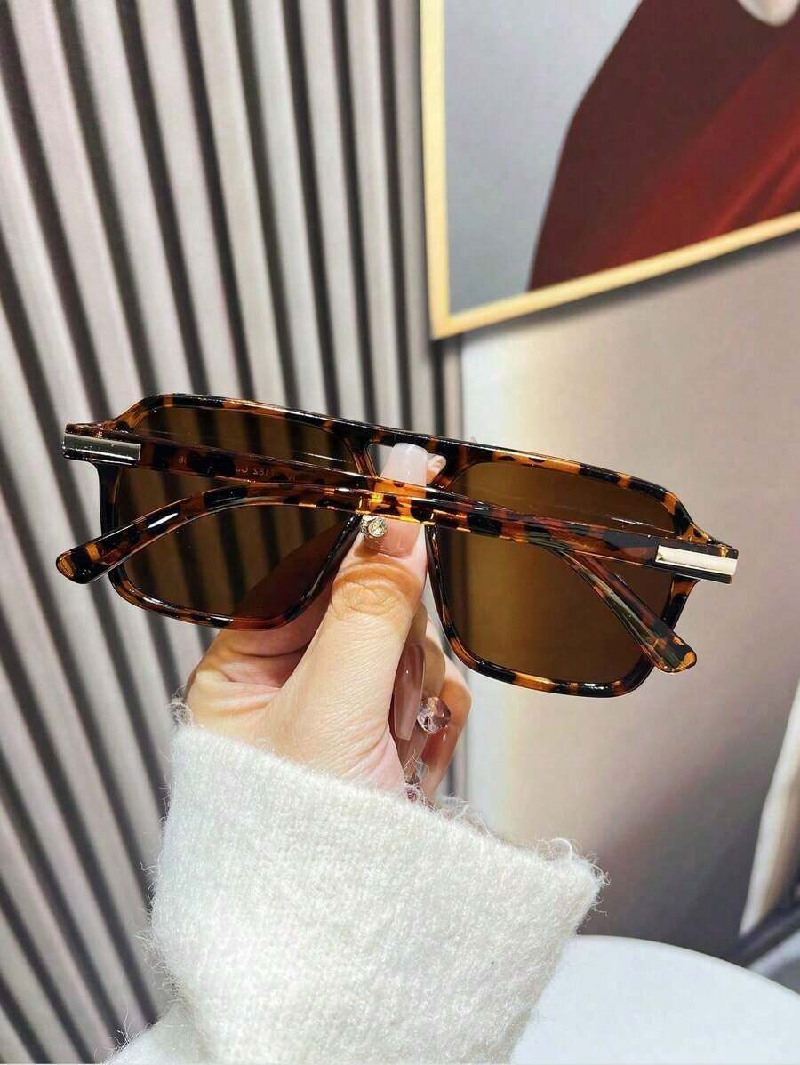 Fashion Double Bridge Aviator  - Sunglasses Aviator Polarized avaliação e preço