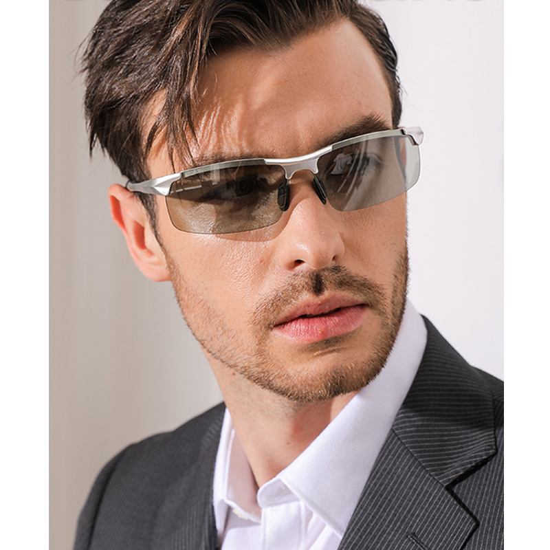 CLLOIO Aluminum Photochromic S - Sunglasses Aviator Polarized avaliação e preço